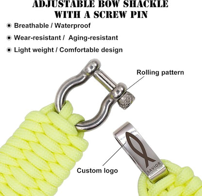 Savior Survival Gear Apple Watch Band 38mm Replacement Survival Paracord Watch - Image 2