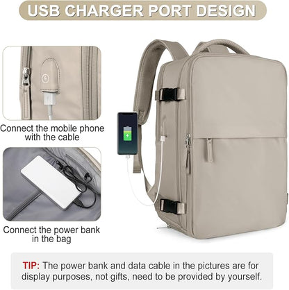 coofay Laptop Travel Backpack For Women Men Airline Approved Carry On Bags For - Image 7