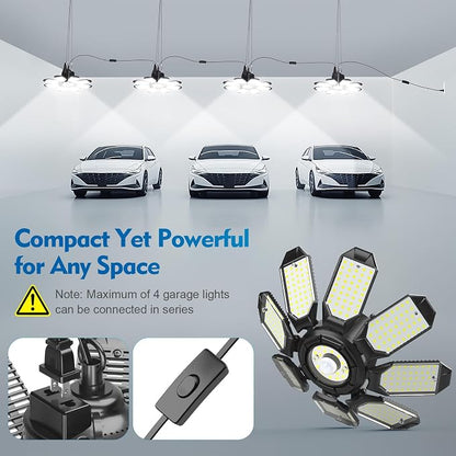 TANBABY 2 Pack LED Garage Lights - Image 6