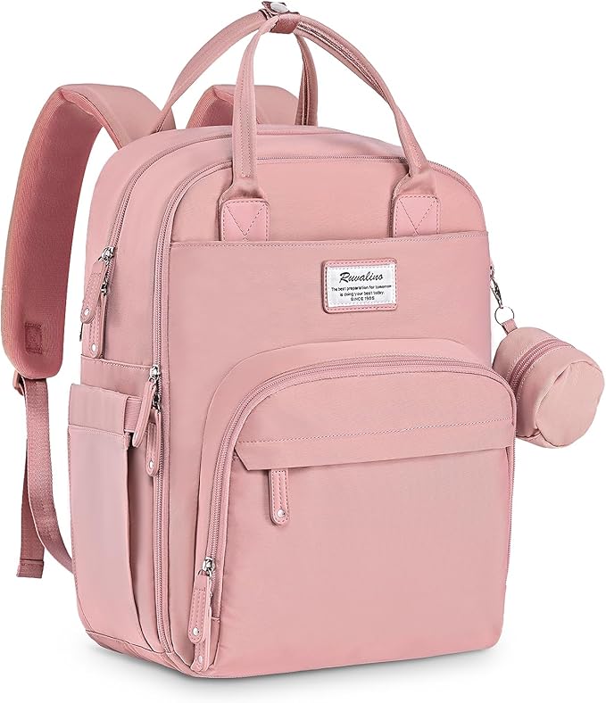 RUVALINO Diaper Bag Backpack, Maternity Baby Changing Bags by RUVALINO