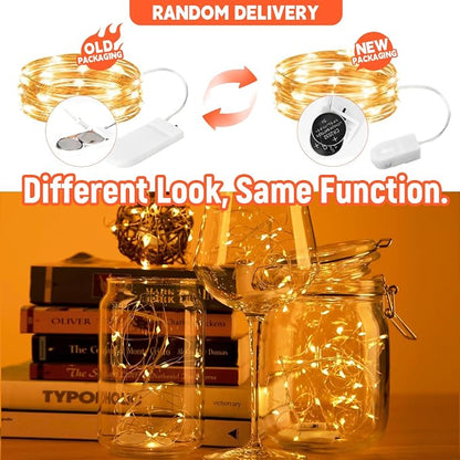 12 Pack Fairy Lights Battery Operated String Lights, 7ft 20 Led Fairy String - Image 5