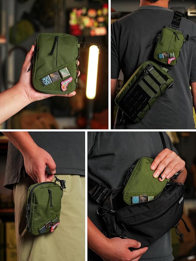 TACTICAL GEEK Block E4.0 EDC Compact Waist Pouch, Utility Pocket Organizer - Image 5