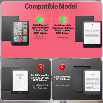 TNP Stand Case for Kindle Paperwhite 12th Generation 2024 / Kindle Colorsoft - Image 2