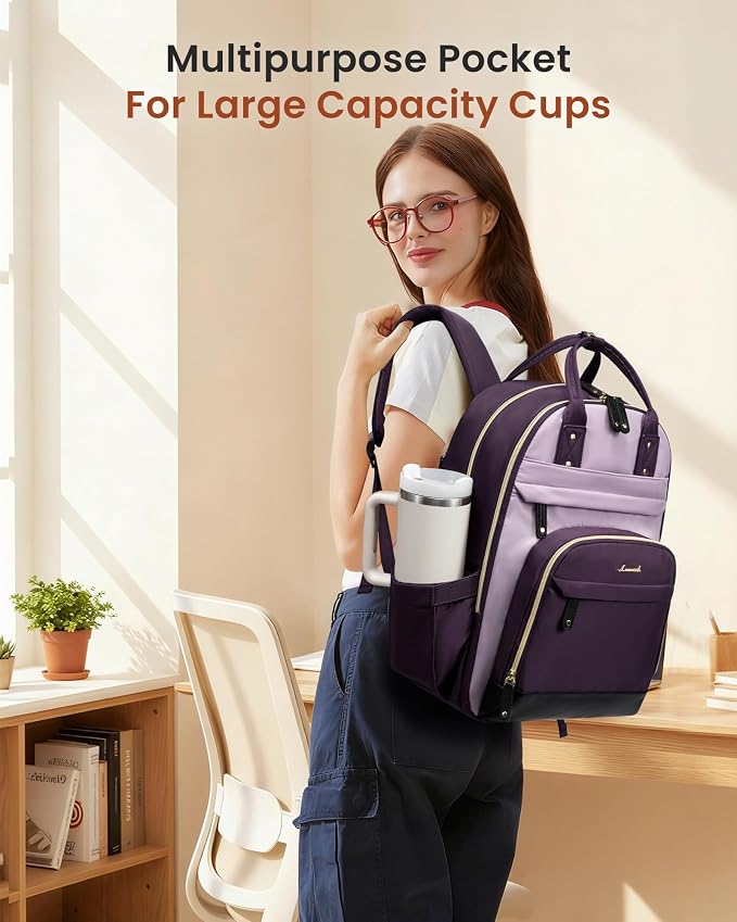 LOVEVOOK Laptop Backpack for Women - Image 2