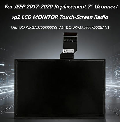 7" Uconnect Screen Replacement LCD Display - Image 7