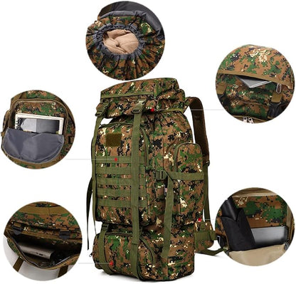 Hiking Backpack for Men 70L/100L Camping Backpack Military Rucksack Molle 3 - Image 7