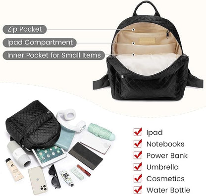 LOVEVOOK Mini Backpack for Women Light Weight Small Waterproof Backpack Purses - Image 3