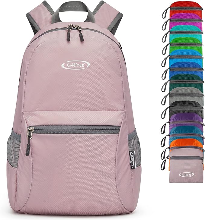 G4Free 20L Lightweight Packable Backpack Travel Hiking Daypack Foldable Backpack by G4Free