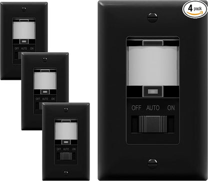 TOPGREENER in Wall PIR Motion Sensor Light Switch, Occupancy Sensor Switch by TOPGREENER