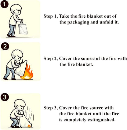 Crystal Lemon Fire Blanket 4-Pack - Image 4