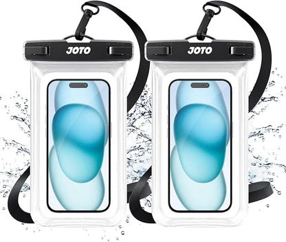 JOTO 2 Pack Universal Waterproof Phone Case by JOTO