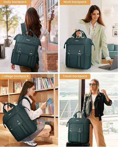 LOVEVOOK 18 Inch Backpack for Women, Extra Large Travel Laptop Backpack - Image 9