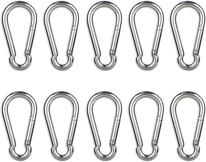Carabiner Clip, Spring Snap Hook, Locking Carabiners Clips by CAIDMOS