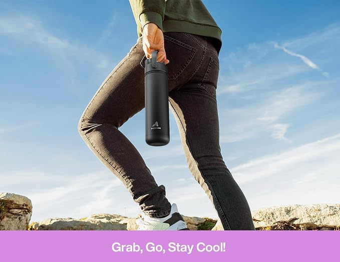 POWCAN 26 oz Insulated Water Bottle - Image 9