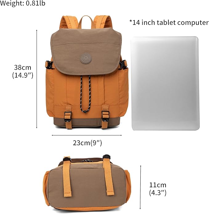 HUARIPOLY Outdoor Backpack Lightweight Waterproof Leisure Day Bag Multi - Image 2