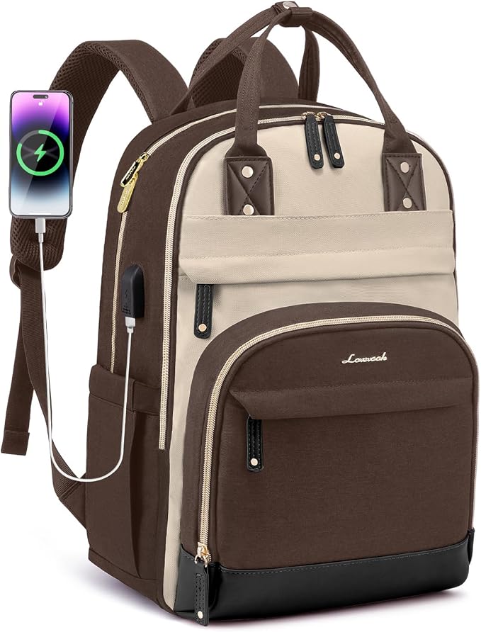 LOVEVOOK Backpack for Women, Laptop Backpack Women, Fits 15.6 Inch Laptop Bag - Image 8