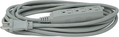 Woods Light Duty Extension Cord, 16 Gauge, 3 Conductor, 3 Outlet Cord - Image 2
