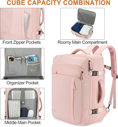 Lumesner Carry on Travel Backpacks, Extra Large 40L Flight Approved Bag - Image 5