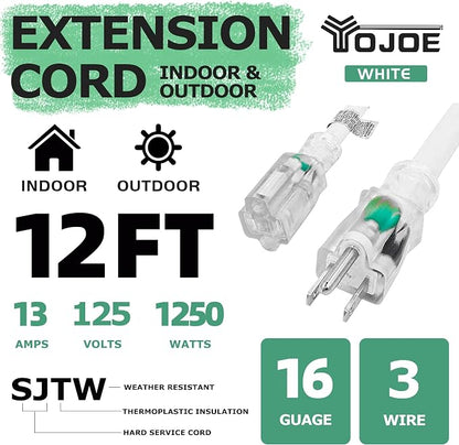 YOJOE Indoor Outdoor Extension Cord - Image 2