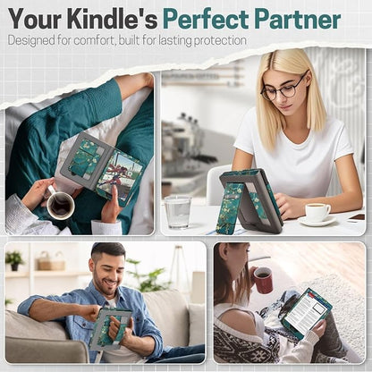 TNP Stand Case with Strap for Kindle Paperwhite 12th Gen 2024 / Kindle - Image 9
