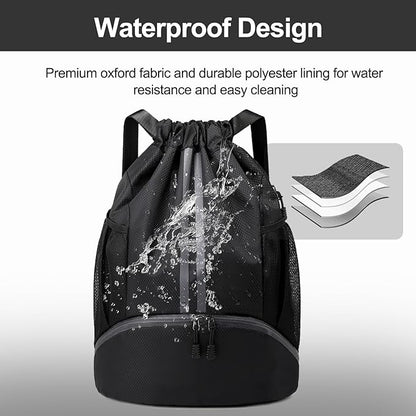 Hoedia Sports Drawstring Backpack - Image 6