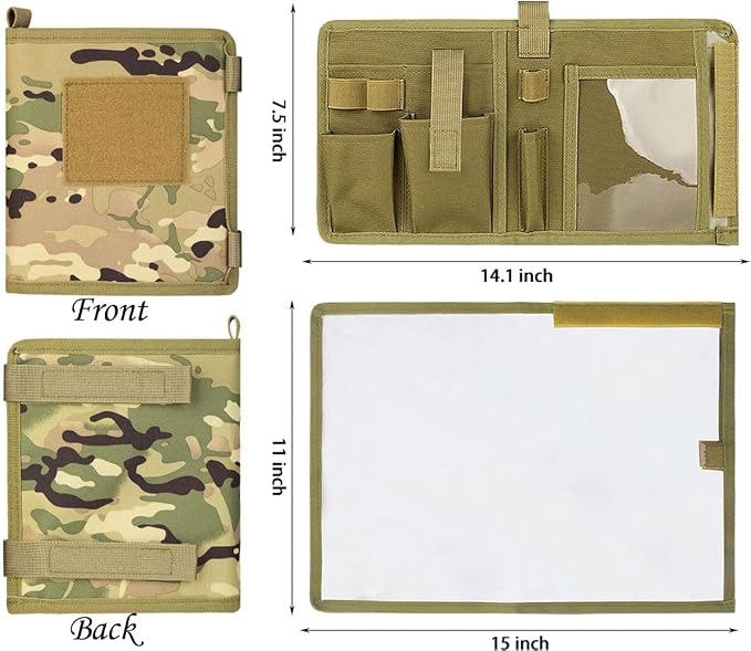 Tactical Map Case Multifunctional Map Pouch - Image 6
