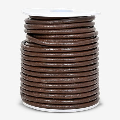 GENIQUE Real/Genuine Round Leather String Cord - Image 2