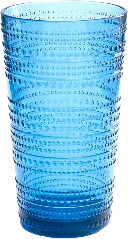 Beaded 16 oz Durable Acrylic Jumbo Drinking Glasses, Shatter-Resistant and - Image 2
