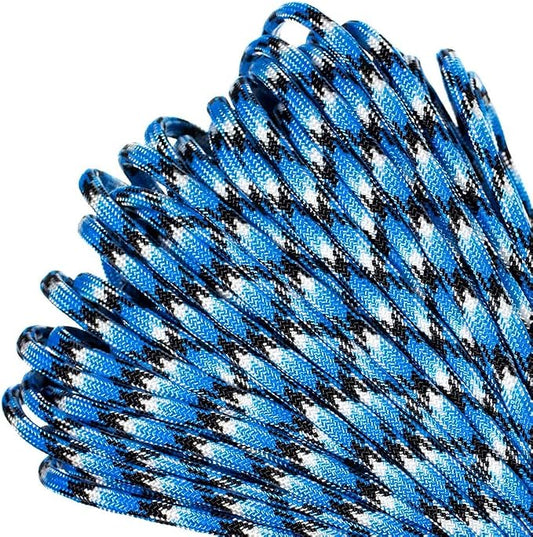 Paracord Planet 550lb Commercial Grade Paracord – 7 Strand Type III Nylon by ParacordPlanet
