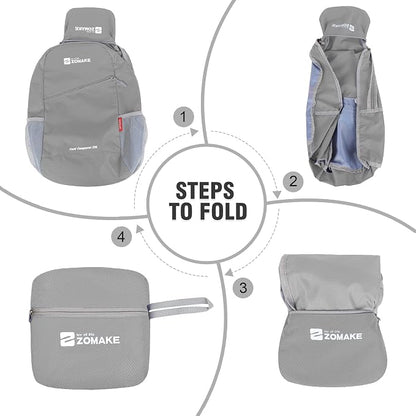 ZOMAKE Lightweight Packable Backpack, Foldable Backpacks Small Daypack - Image 6