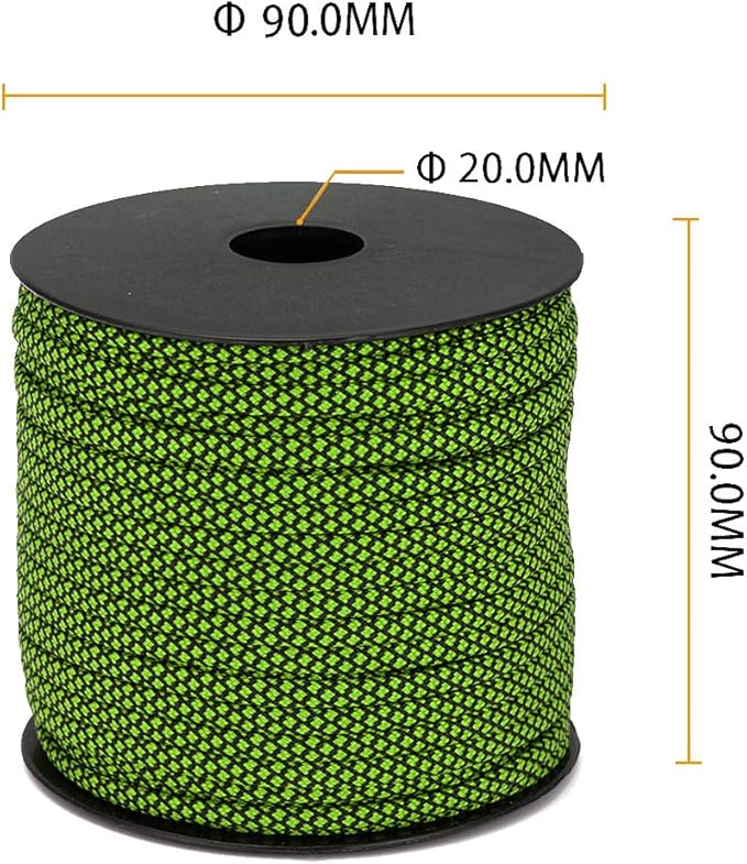 MOOCY Paracord 550, 5/32 in x 164 ft, 7 Inner Strands/Parachute Cord, Nylon - Image 3