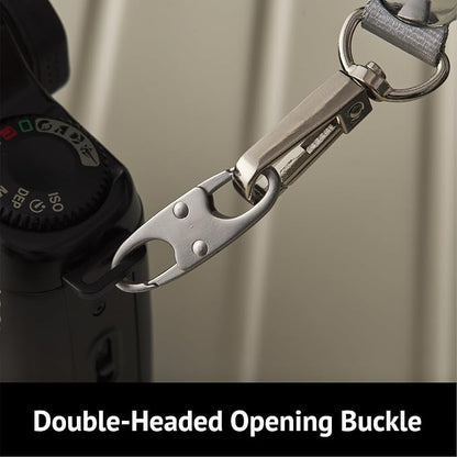 zelin Zipper Clips Anti Theft, Double Opening S Carabiner Theft Deterrent - Image 5