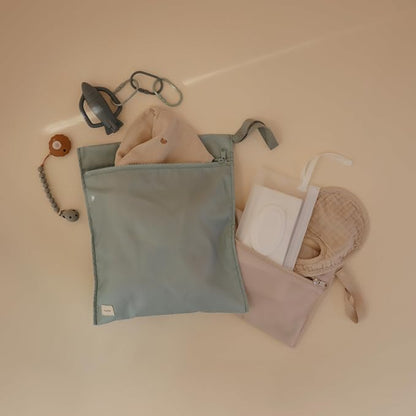 mushie Water Resistant Wet Bags | Large & Small Reusable Storage Bag - Image 8