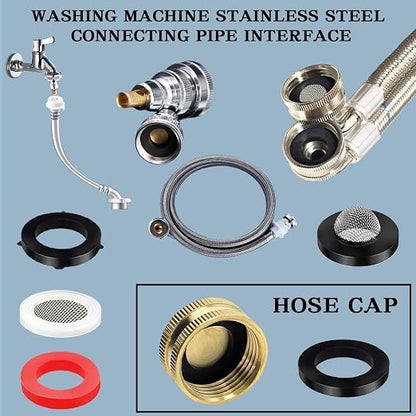 ZDBB 165 PCS Plumbing Hose Rubber Washers Assortment Set - Image 5