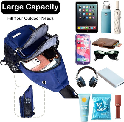 JENAGREEN Waterproof Sling Backpack Crossbody Sling Bag, Cross Bag Adjustable - Image 9