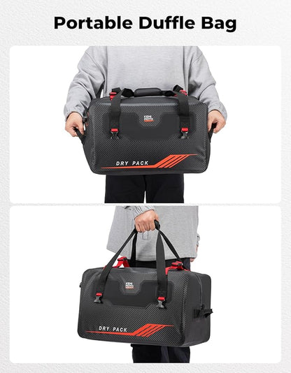 KEMIMOTO Waterproof Duffle Bag 45L Heavy Duty Marine Dry Bags Backpack Jet Ski - Image 7