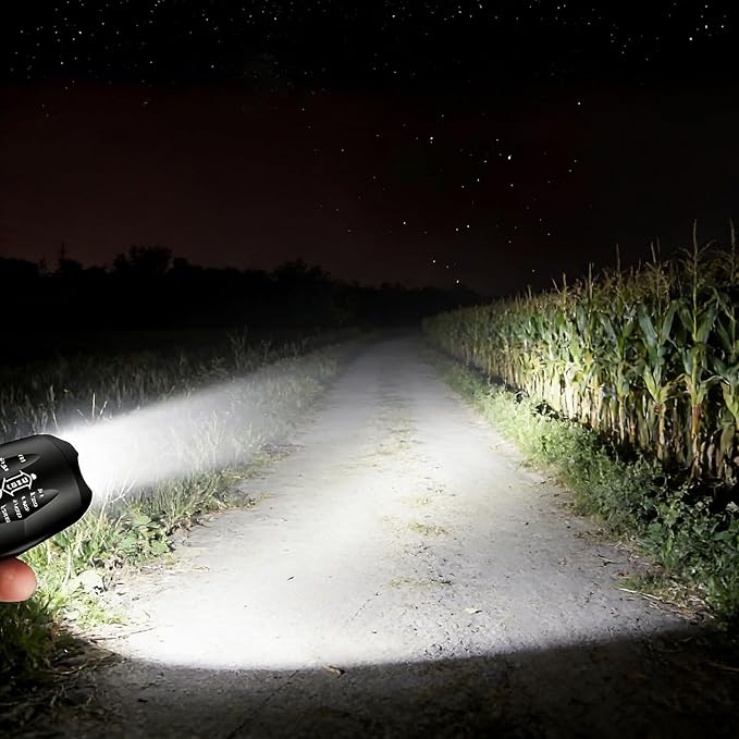 Pocketman LED Tactical Flashlight Super Bright LED Flashlights Portable Outdoor - Image 8
