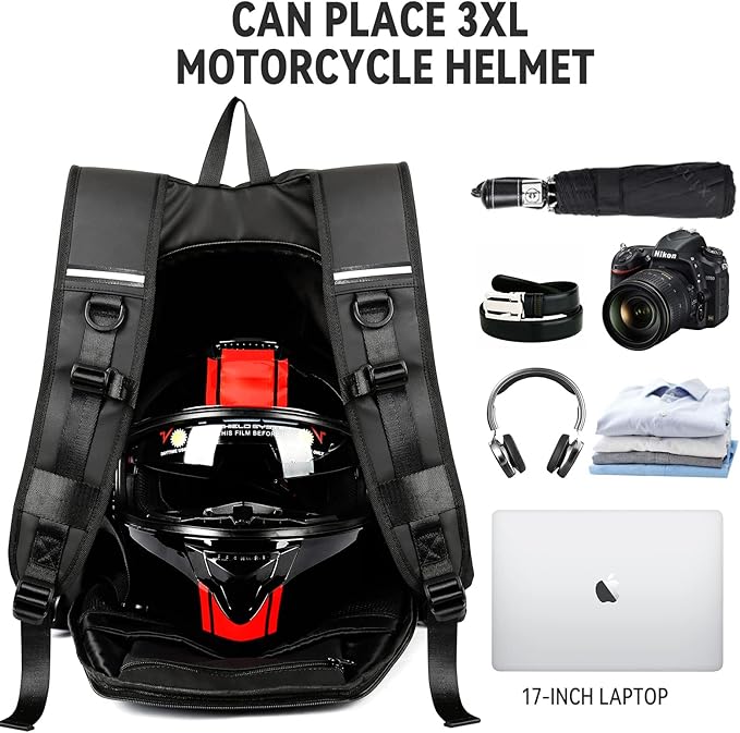 Motorcycle Backpack, Motorcycle Backpacks - Image 3