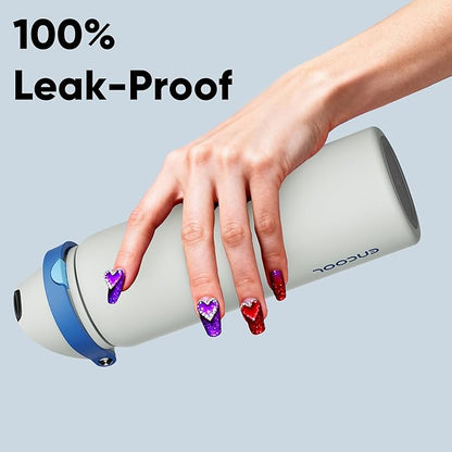Insulated Water Bottle with Straw - Image 6