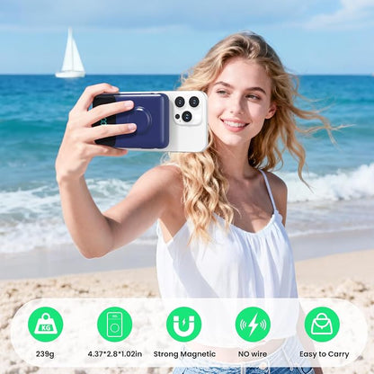Magnetic Portable Charger for iPhone - Image 2