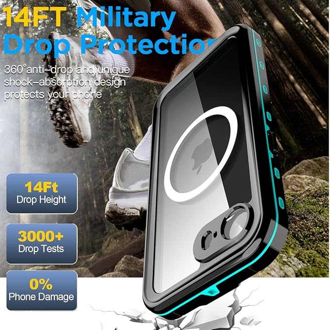 AICase for iPhone 17e/iPhone 16e Case Waterproof - Image 7