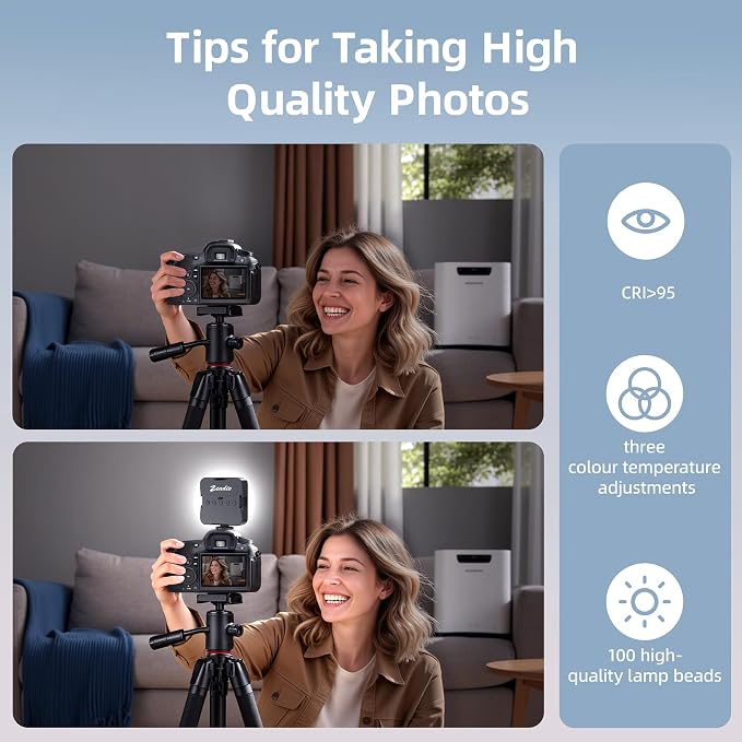 Zeadio Camera Stabilizer Kit, All-in-One Handheld Stabilizer - Image 8