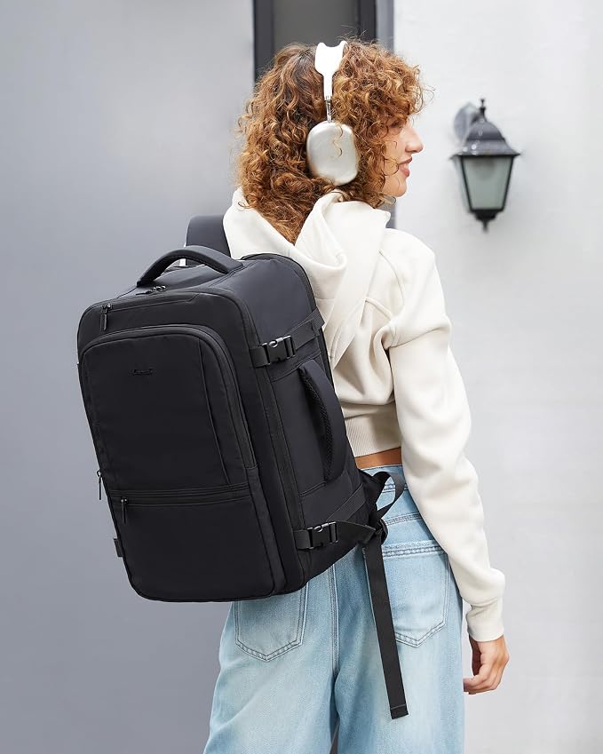 LOVEVOOK Travel Backpack for Women & Men, 40L Large Carry On Backpack Airline - Image 2
