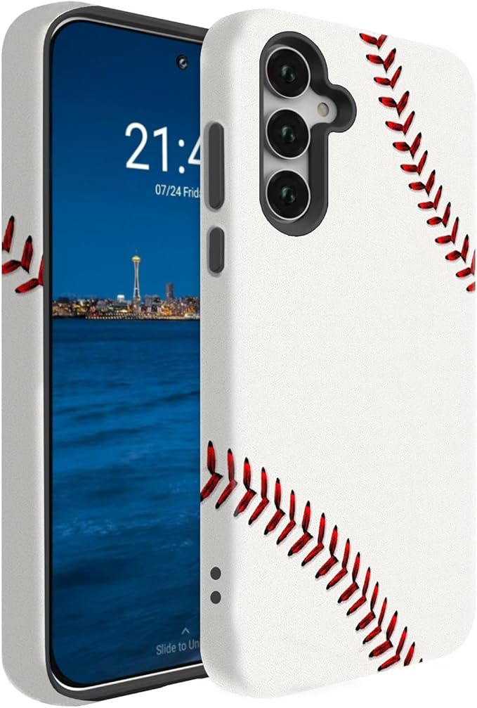 Compatible for Samsung Galaxy A36 5G Case, Dual Layer Heavy Duty 2 in 1 by BSMOSPER