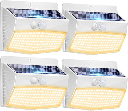 Peasur Solar Outdoor Lights, Motion Sensor Security Lights by Peasur