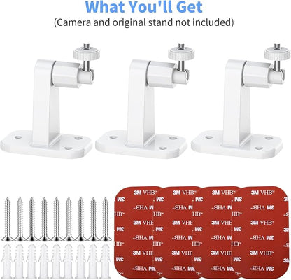 3 Pack Ring/Camera Mount: 360 Degree Adjustable Wall Mount - Image 6