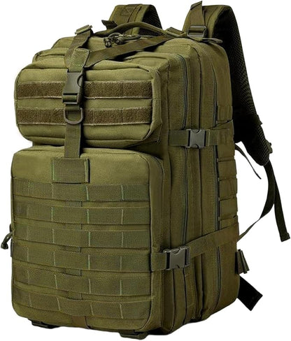 aiGear 45L Tactical Backpack for Men, All-Weather Military Assault Rucksack by aiGear