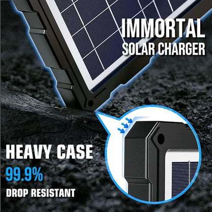 POWOXI-Upgraded-20W-Solar-Battery-Charger-Maintainer, External Smart 3-Stages - Image 6