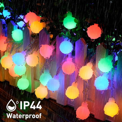 JMEXSUSS 100 LED Battery Operated Christmas Lights Indoor Outdoor Waterproof - Image 5