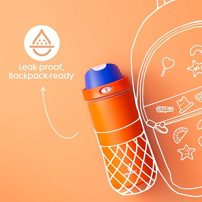 18 oz Insulated Water Bottle for Kids: Meoky Metal Water Bottle - Image 5